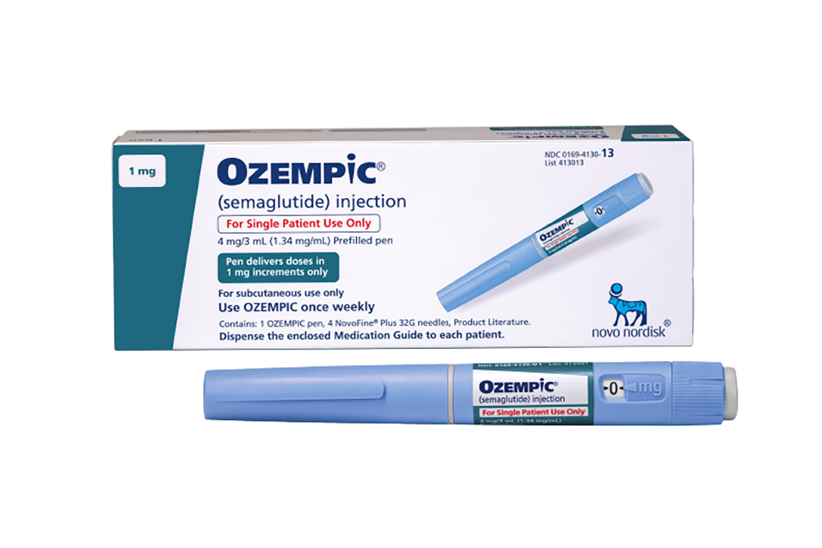 Ozempic 1mg semaglutide GLP-1 pre-filled injection pen